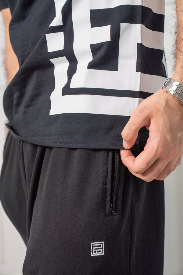 Tshirt manche courte asymetrique