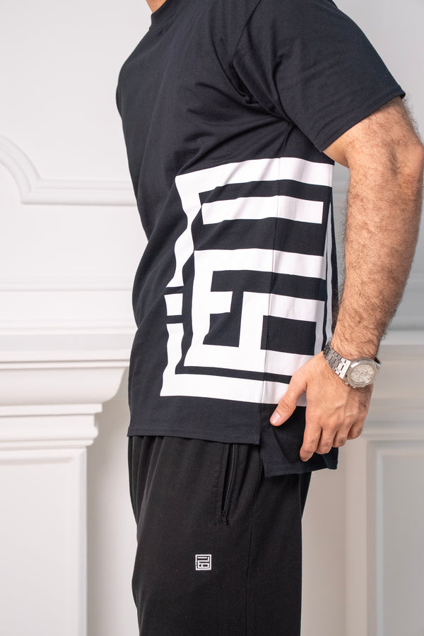 Tshirt manche courte asymetrique
