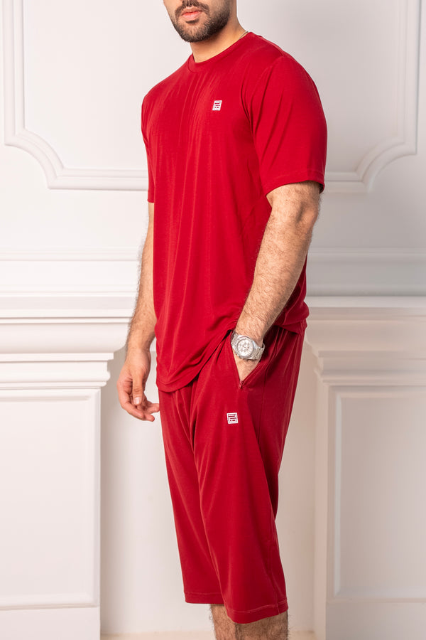 Ensemble ORIGIN FLOW Homme – Tshirt & Short Long Ample