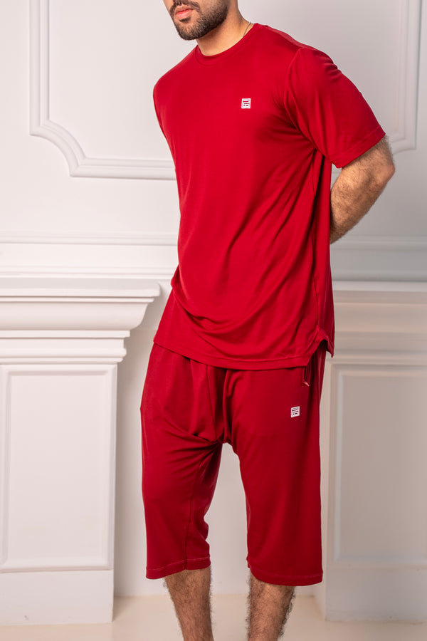 Ensemble ORIGIN FLOW Homme – Tshirt & Short Long Ample