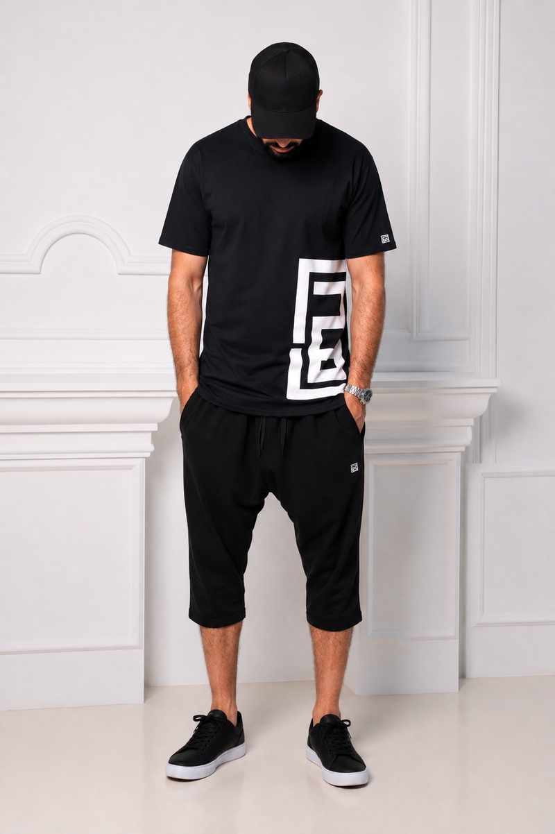 Tshirt manche courte asymetrique